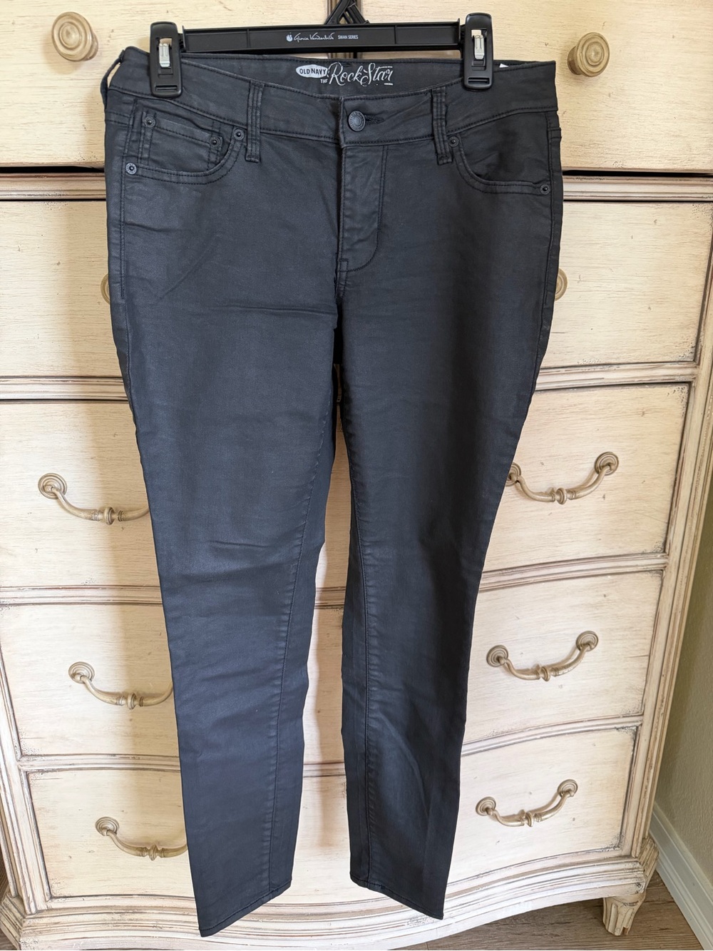 Old Navy Waxy Skinny Jeans